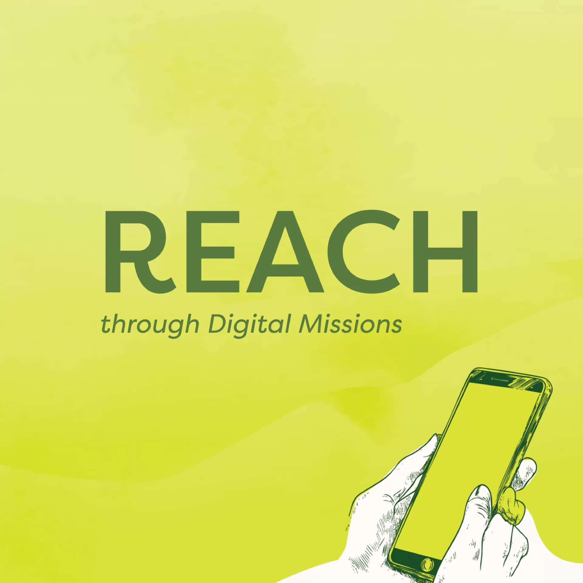 Reach through Digital Missions: Mission Reach 2026 poster